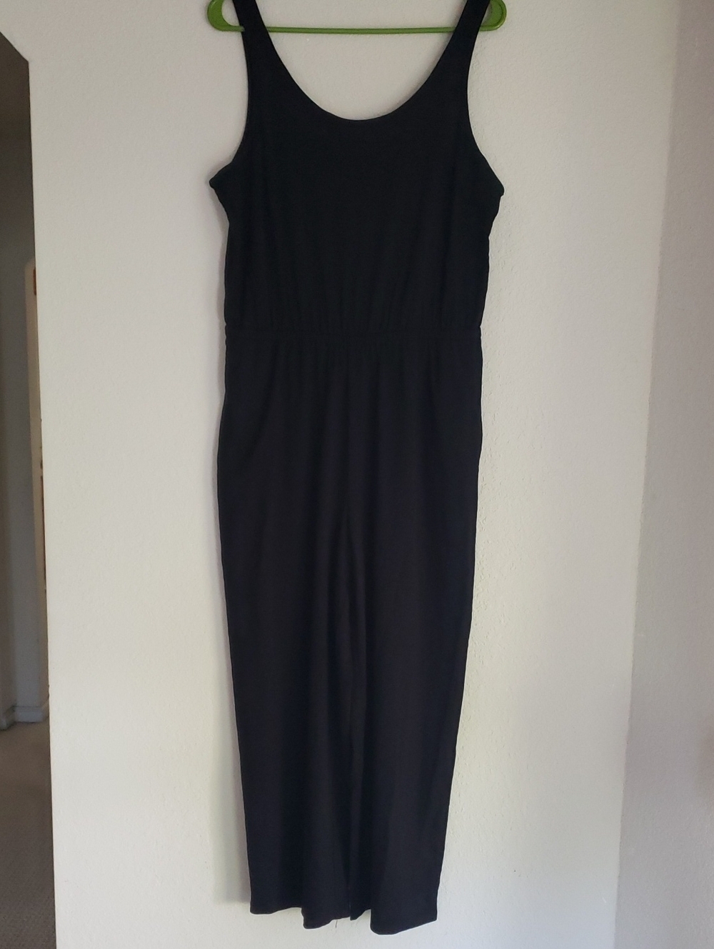 J.Jill Black Sleeveless Jumper With Pockets